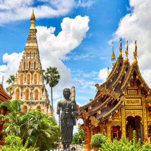 Храм Wiang Kum Kam, Чиангмай в Таиланде