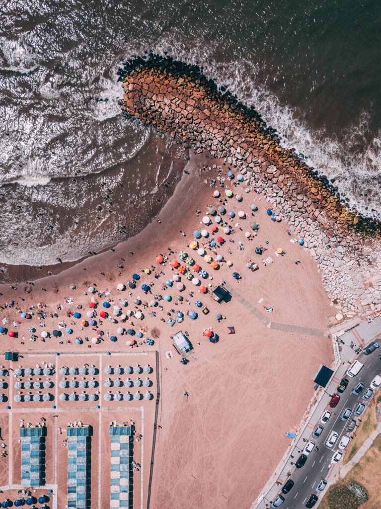 Ма-Дель-Плато популярный пляж в Аргентине