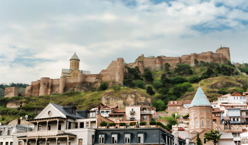 Крепость Нарикала в Тбилиси. Грузия